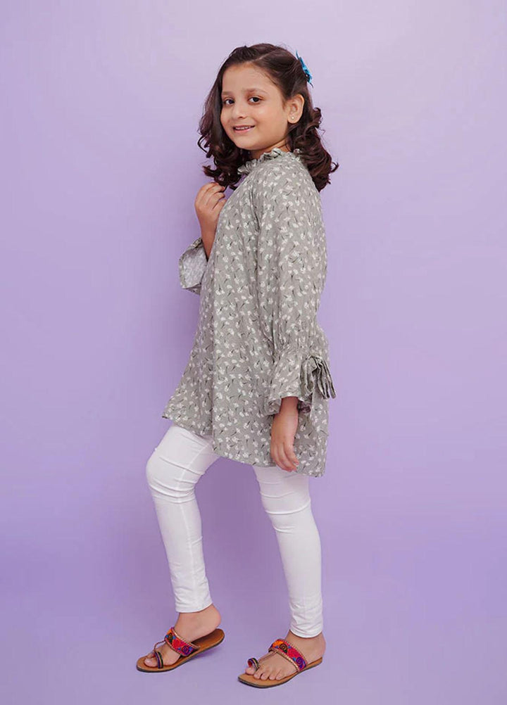 Ochre   Top for Girls -  OWT 350 GREY