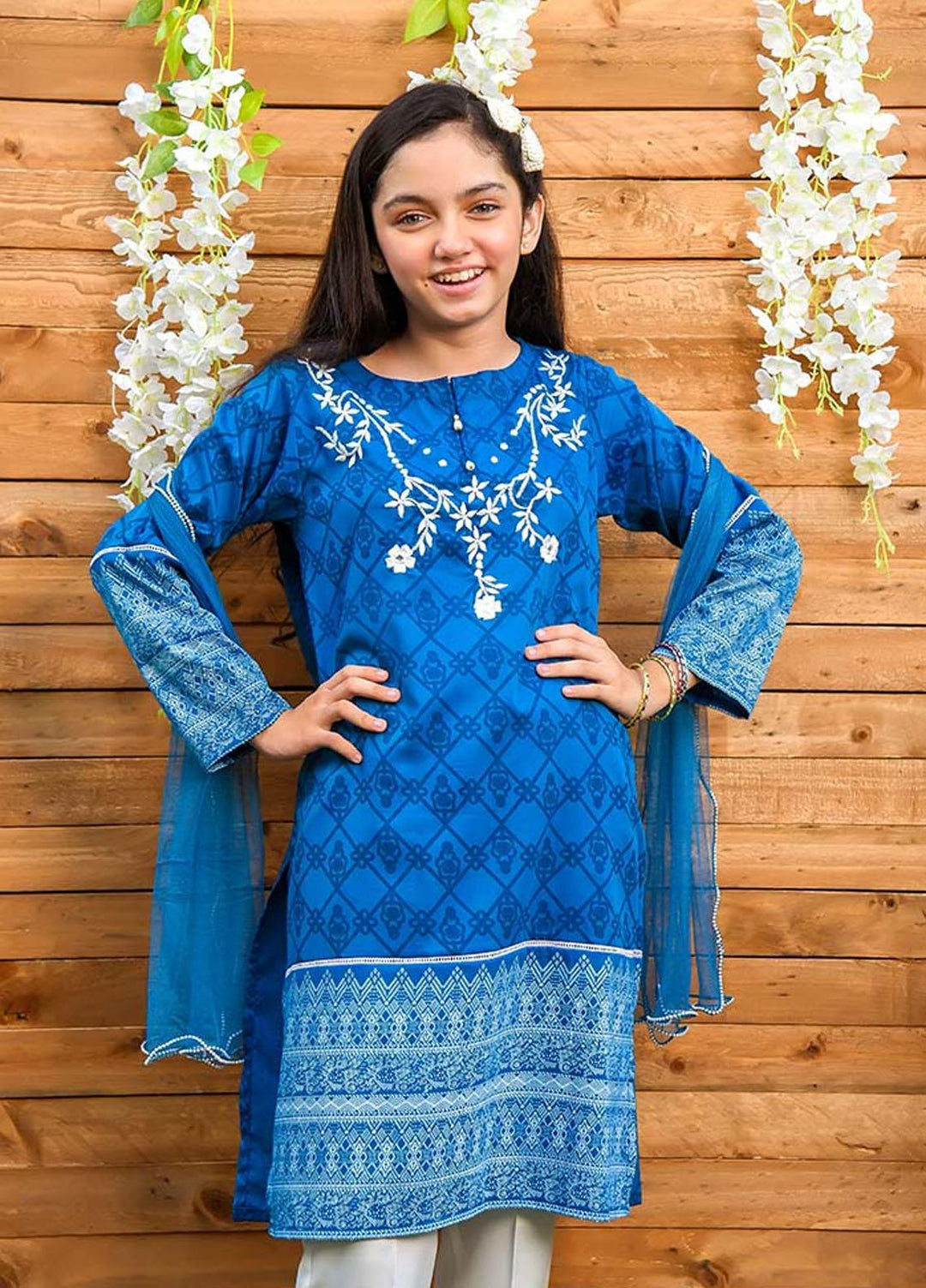 Ochre Cotton   Girls 3 Piece -  OFK-719