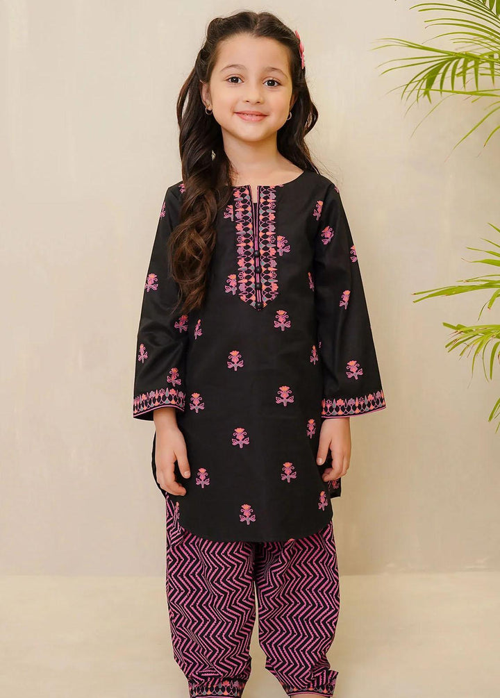 Ochre Cotton Casual 2 Piece Suit for Girls -  OFW-COR-37
