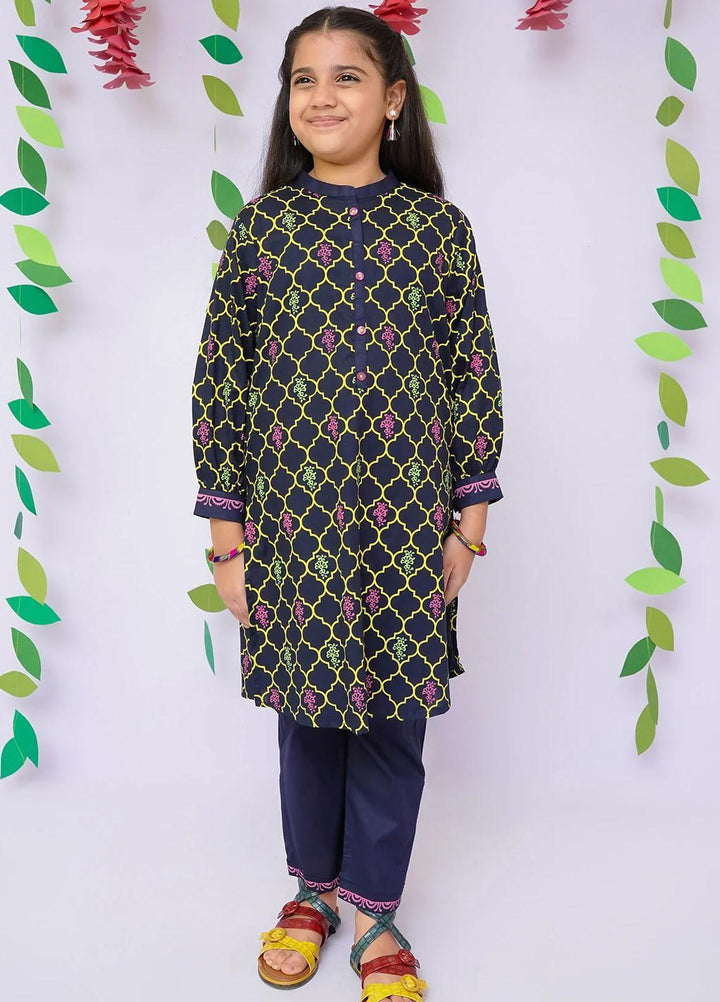 Ochre Cotton Casual Co-Ords for Girls -  OFW-COR-43