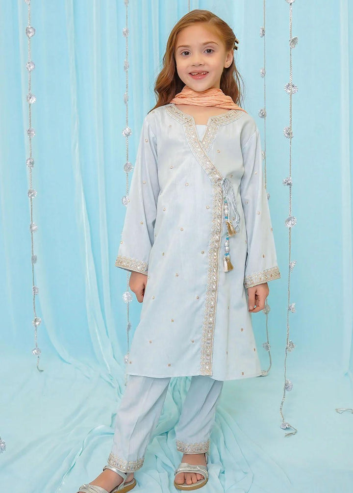 Ochre Cotton Casual 3 Piece for Girls -  OFW-EM-15