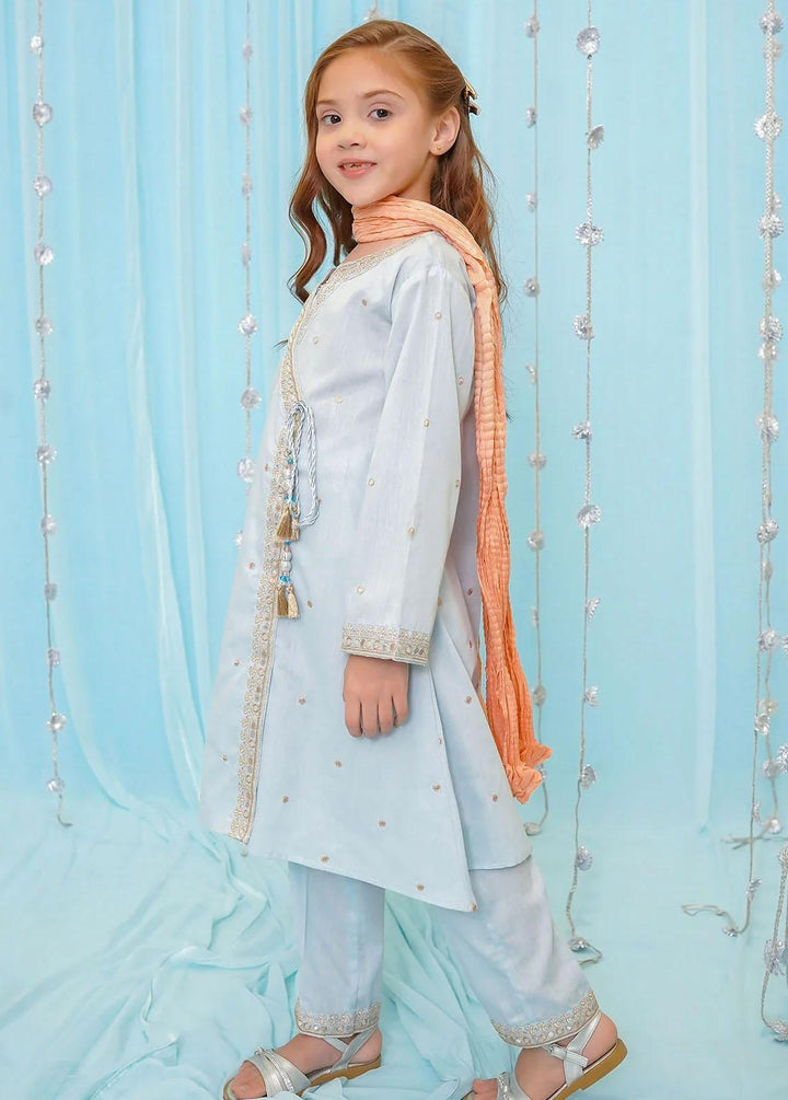 Ochre Cotton Casual 3 Piece for Girls -  OFW-EM-15