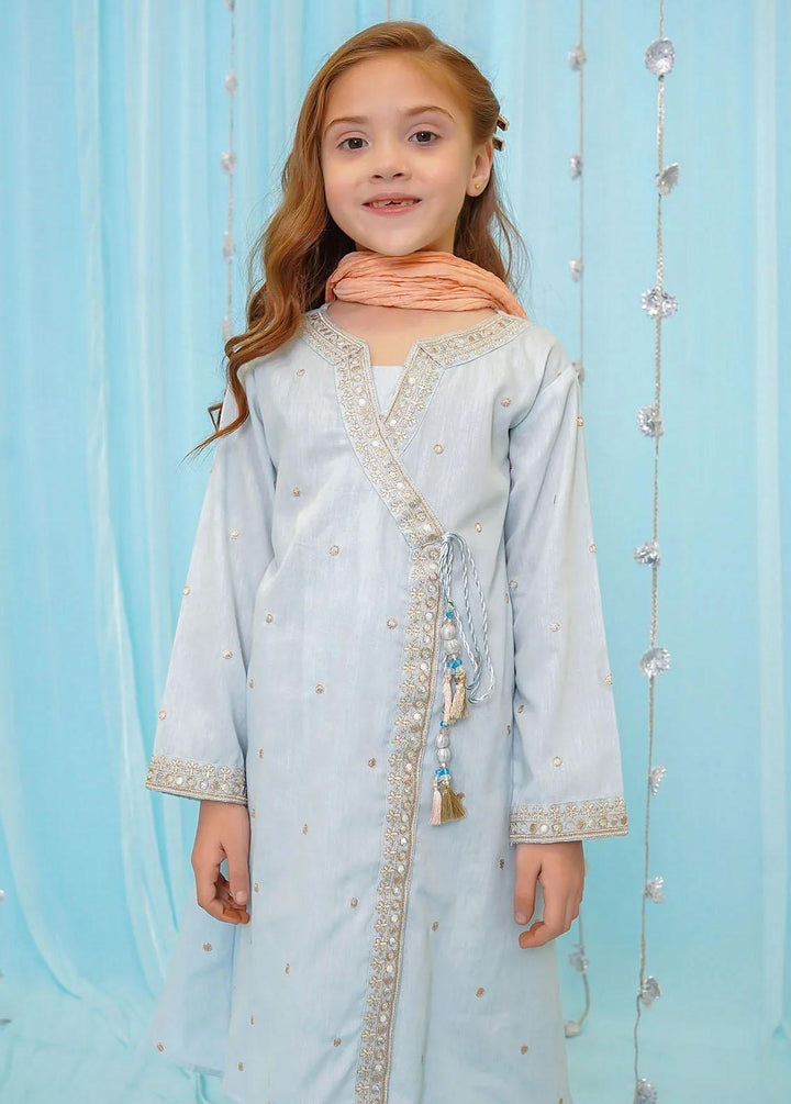 Ochre Cotton Casual 3 Piece for Girls -  OFW-EM-15