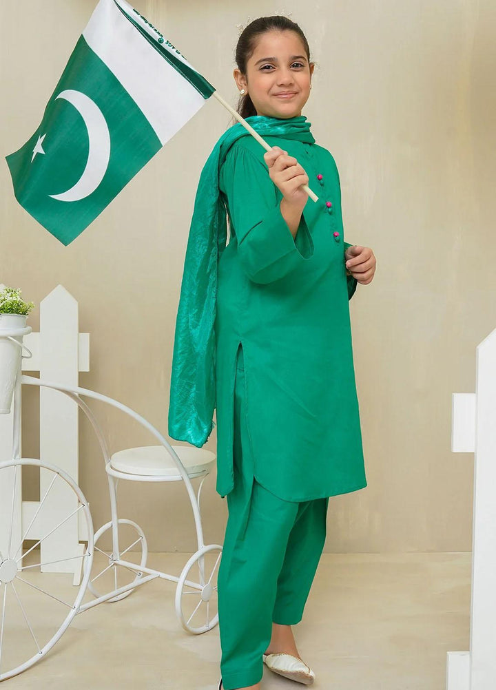 Ochre Cotton Casual Co-Ords for Girls -  OFW-SC-11