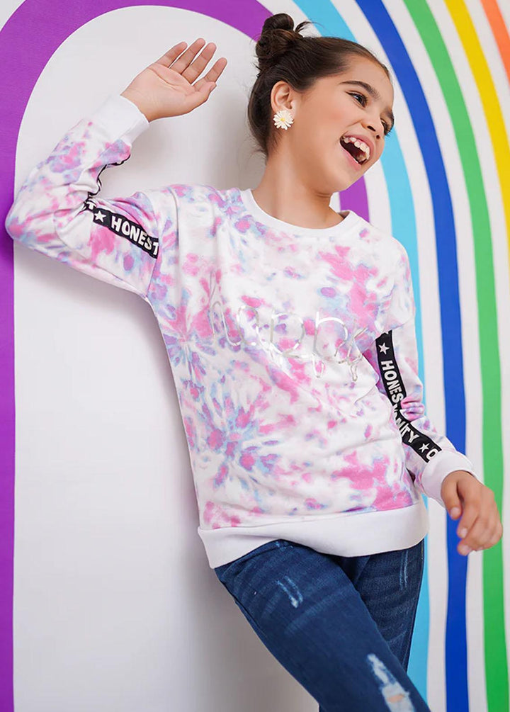 Ochre  Printed Sweatshirts for Girls -  OGK-261