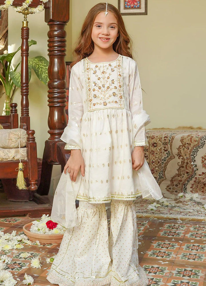 Ochre Pret Eastern Cotton 3 Piece Suit OFW-EX-09