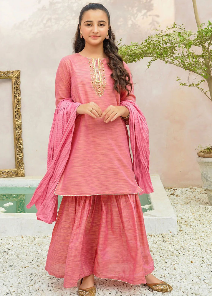 Ochre Pret Eastern Cotton 3 Piece Suit OFW-JB-31