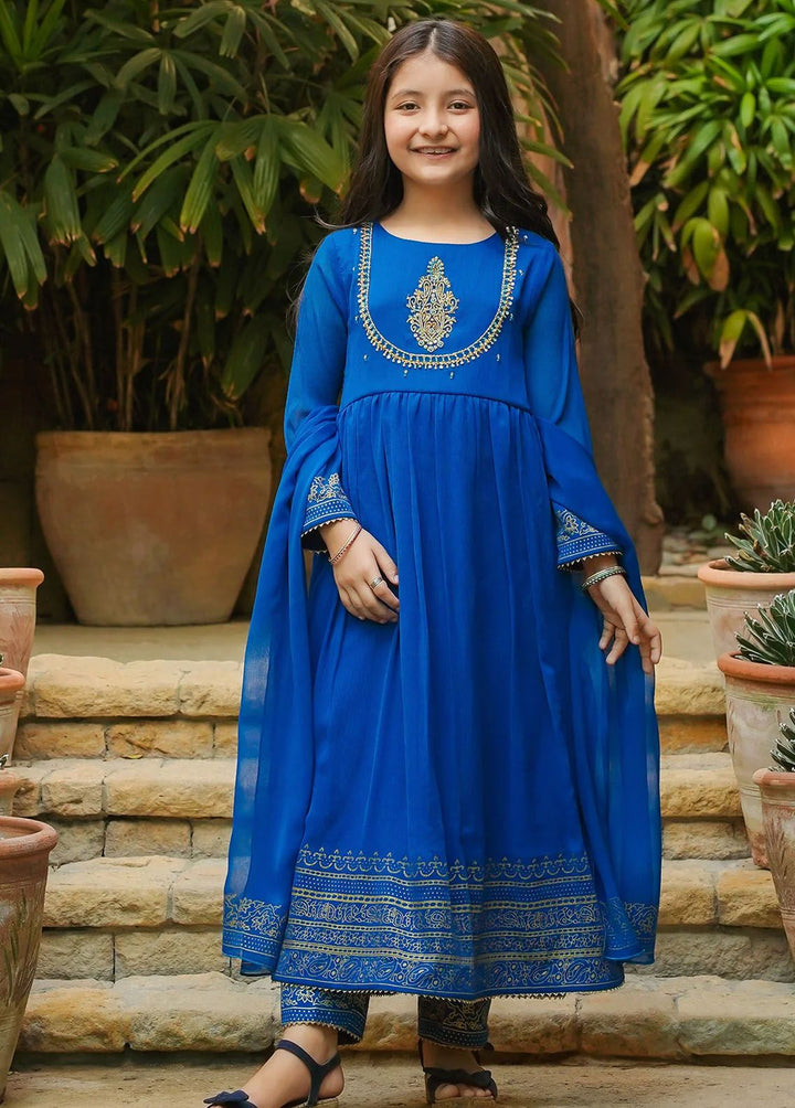 Ochre Pret Embroidered Jacquard 3 Piece Suit OFW-MAX-12