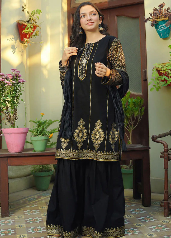 Ochre Pret Printed Cotton 3 Piece Suit OFW-PC-28