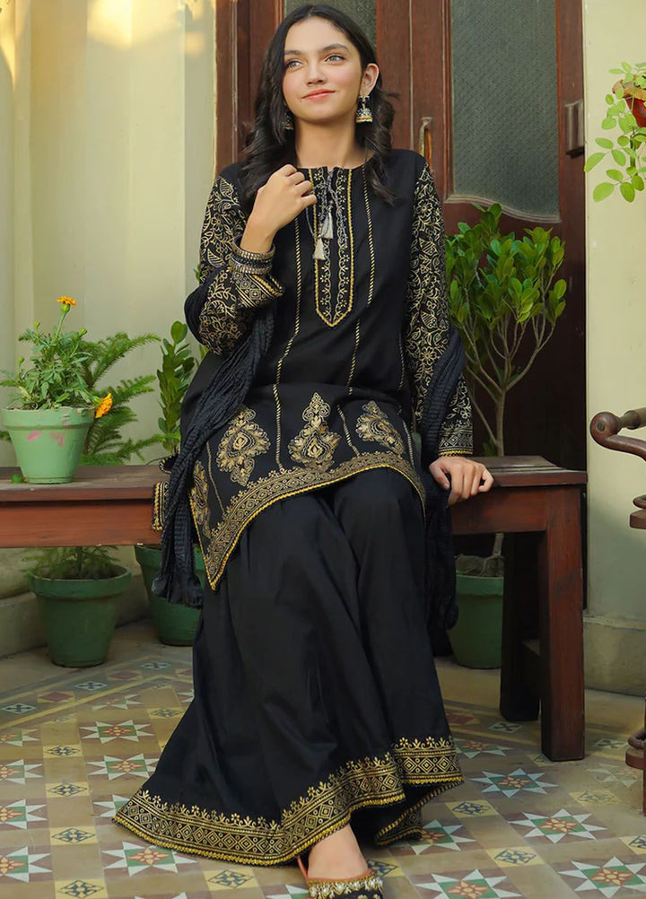 Ochre Pret Printed Cotton 3 Piece Suit OFW-PC-28