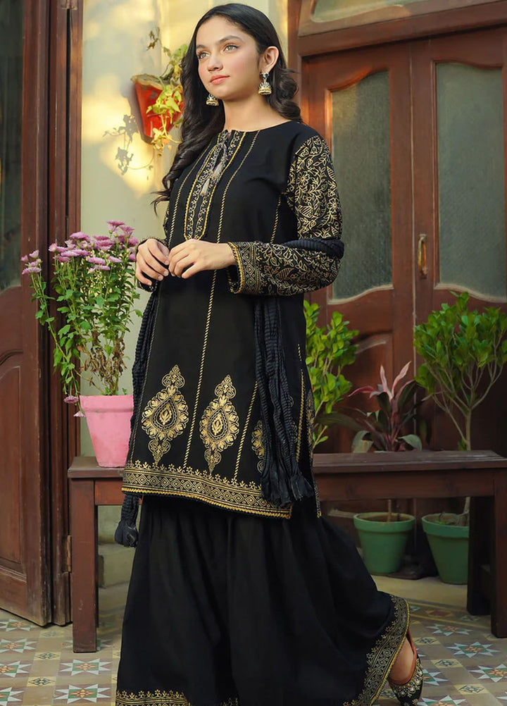 Ochre Pret Printed Cotton 3 Piece Suit OFW-PC-28