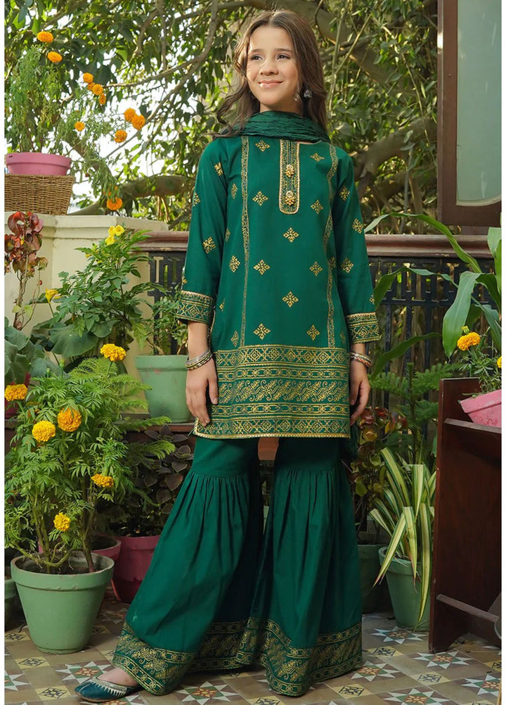 Ochre Pret Printed Cotton 3 Piece Suit OFW-PC-29