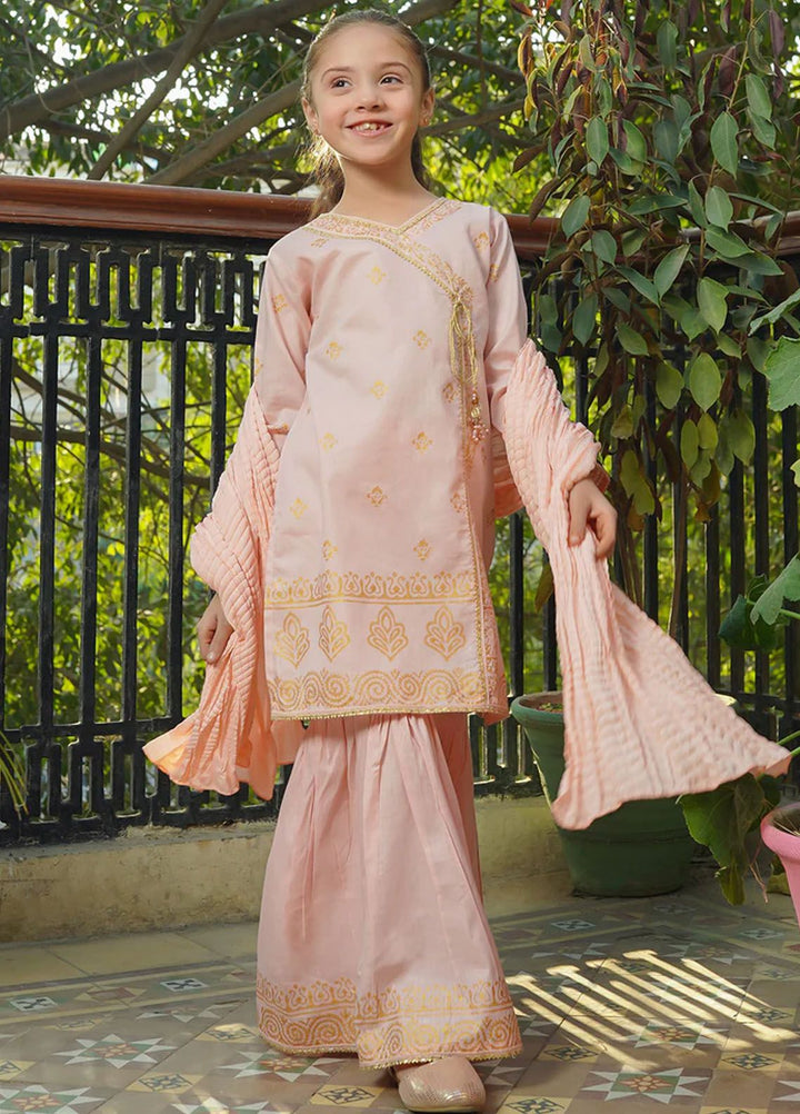 Ochre Pret Printed Cotton 3 Piece Suit OFW-PC-30