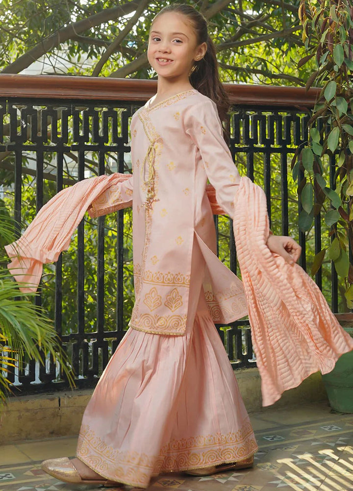 Ochre Pret Printed Cotton 3 Piece Suit OFW-PC-30