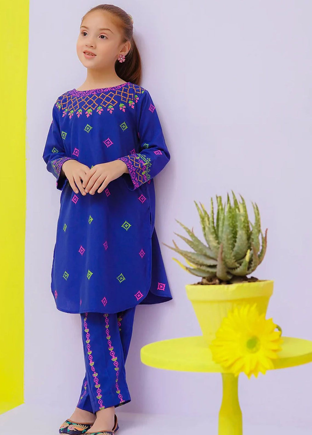 Ochre Pret Printed Cotton Co-Ords OFW-COR-54