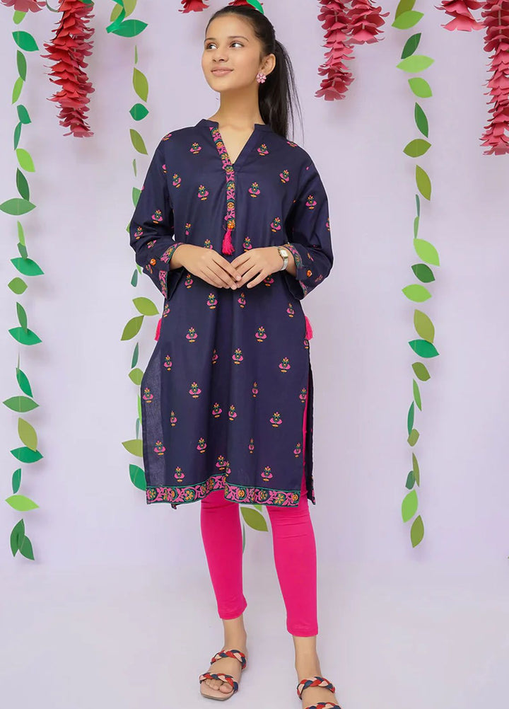 Ochre Pret Printed Cotton Kurti OFK-PRC-18