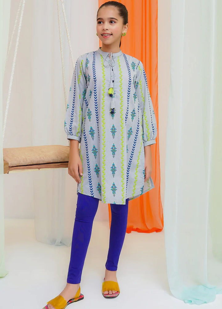 Ochre Pret Printed Cotton Kurti OFK-PRC-22