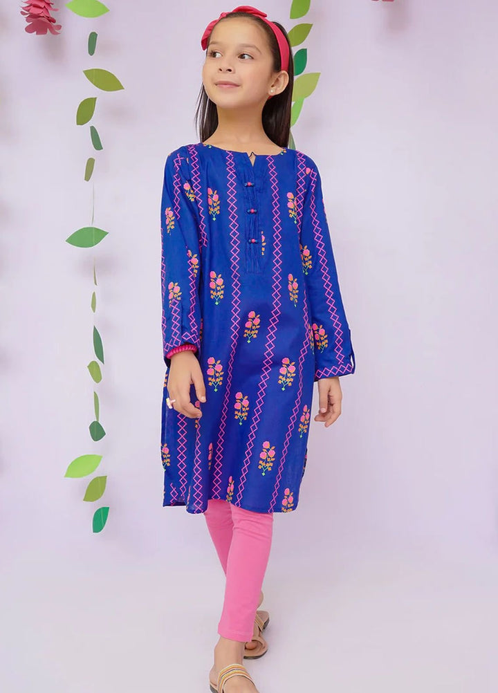 Ochre Pret Printed Cotton Kurti OFK-PRC-23