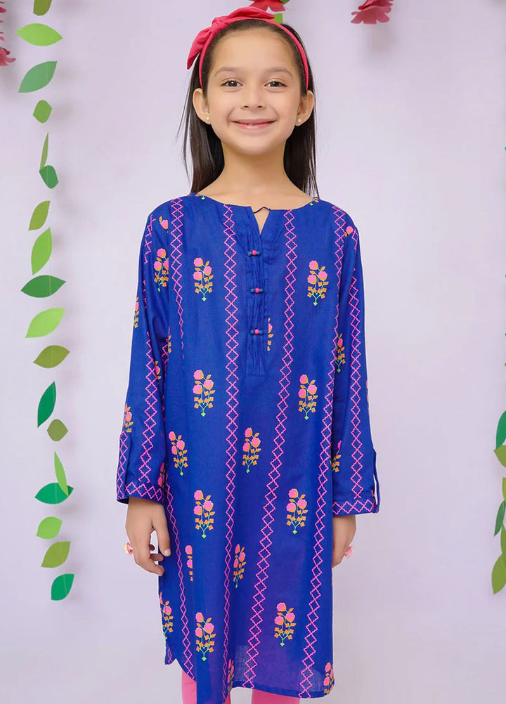 Ochre Pret Printed Cotton Kurti OFK-PRC-23