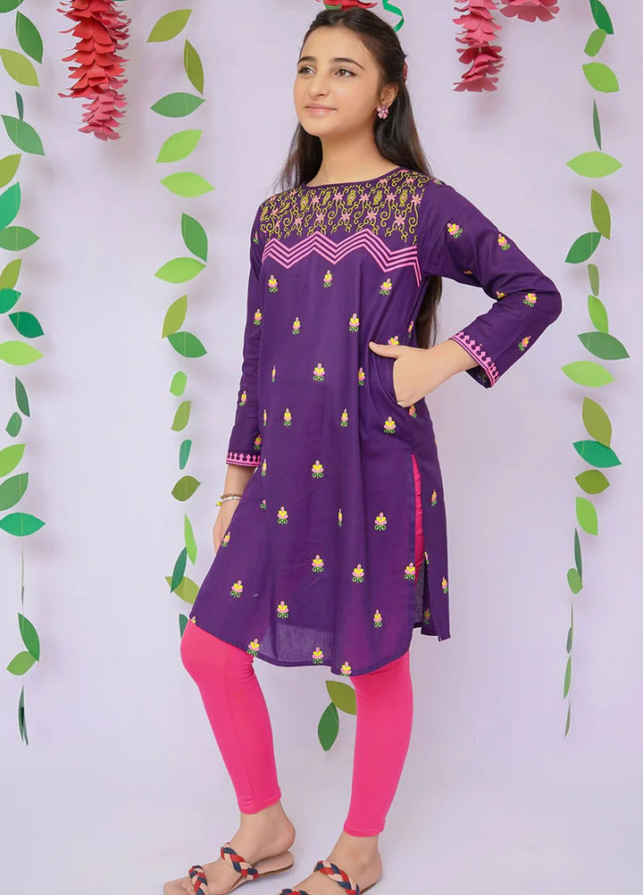 Ochre Pret Printed Cotton Kurti OFK-PRC-24
