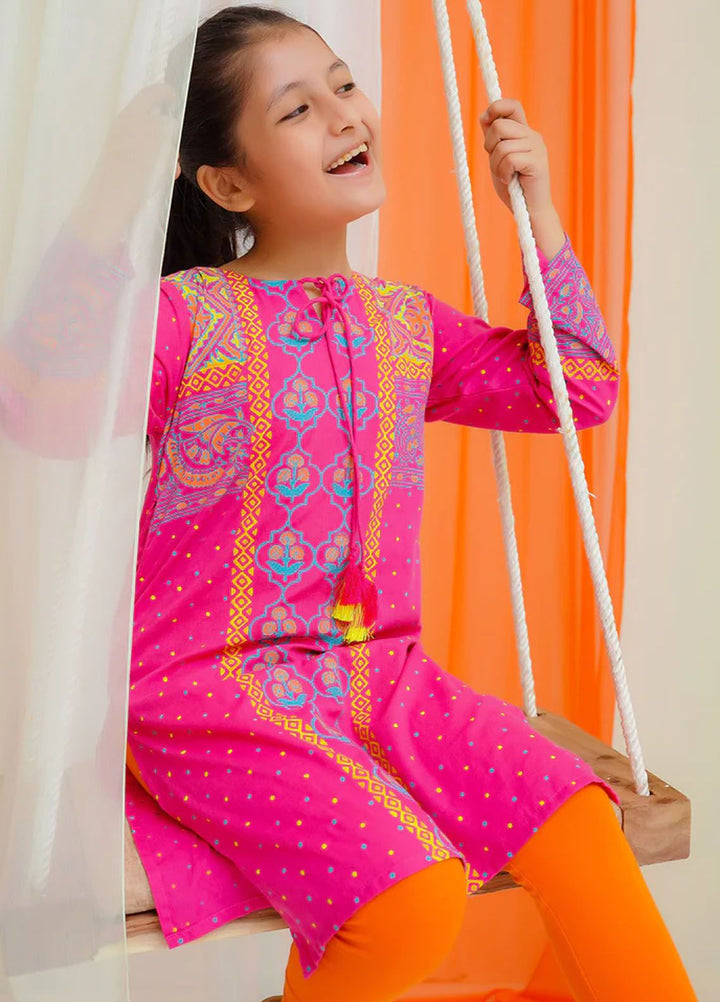 Ochre Pret Printed Cotton Kurti OFK-PRC-25