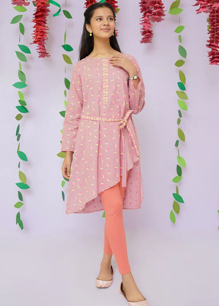 Ochre Pret Printed Cotton Kurti OFK-PRC-26
