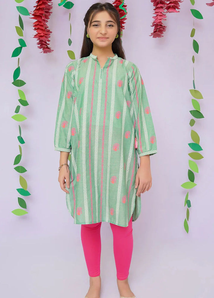 Ochre Pret Printed Cotton Kurti OFK-PRC-27