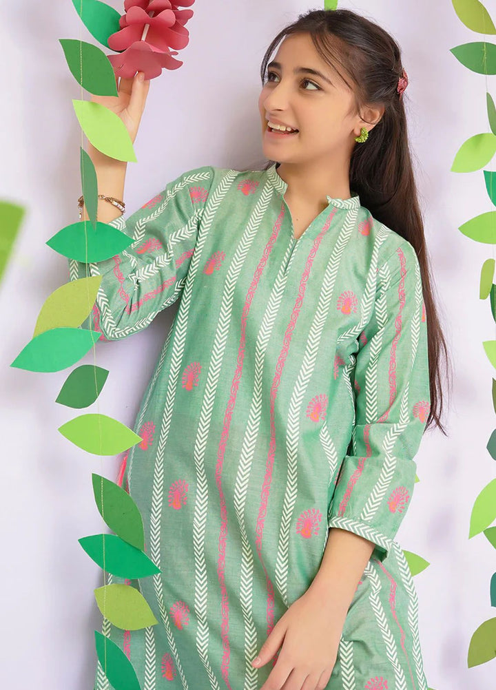 Ochre Pret Printed Cotton Kurti OFK-PRC-27