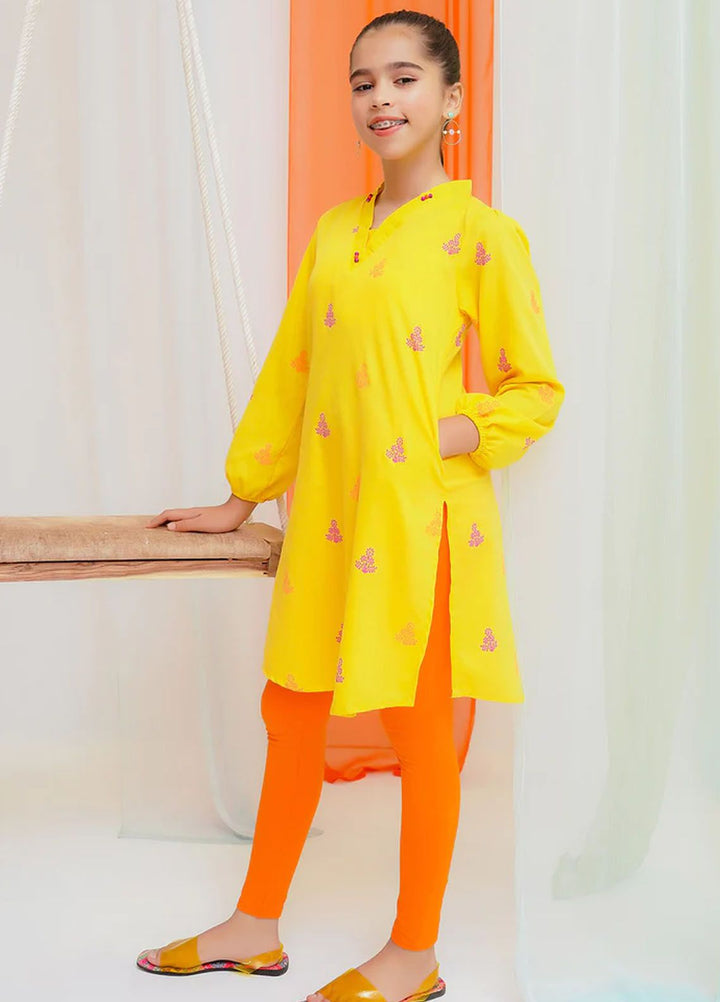 Ochre Pret Printed Cotton Kurti OFW-PRC-29