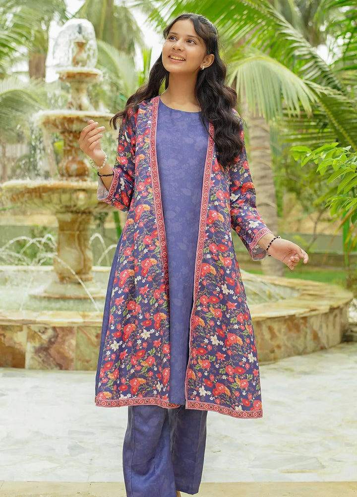 Ochre Pret Printed Herringbone 2 Piece Suit COR-120