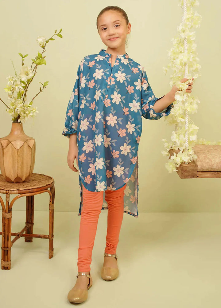 Ochre Pret Printed Lawn Kurti PRC-42