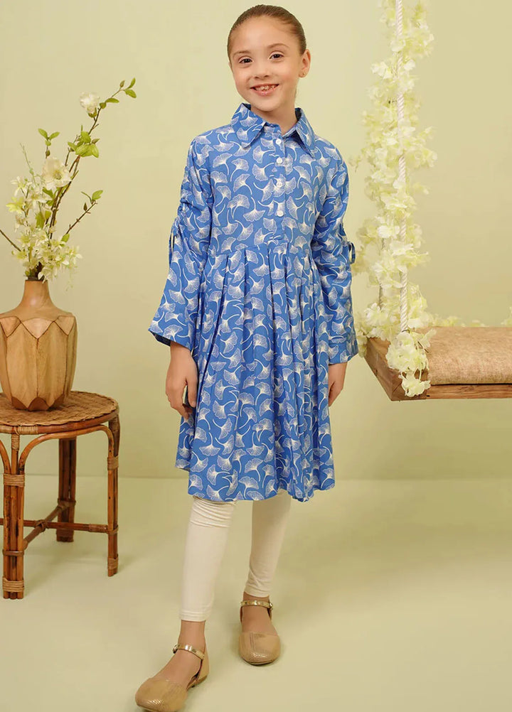 Ochre Pret Printed Linen Kurti PRC-40