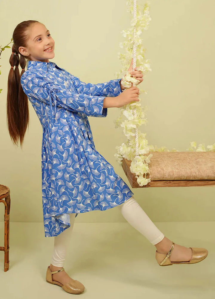 Ochre Pret Printed Linen Kurti PRC-40
