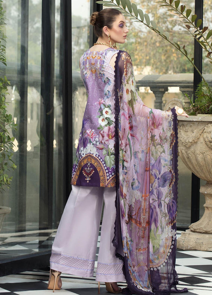 Ophelia By Epoque Embroidered Lawn Suits Unstitched 3 Piece EP21O 01 French Lavender - Festive Collection