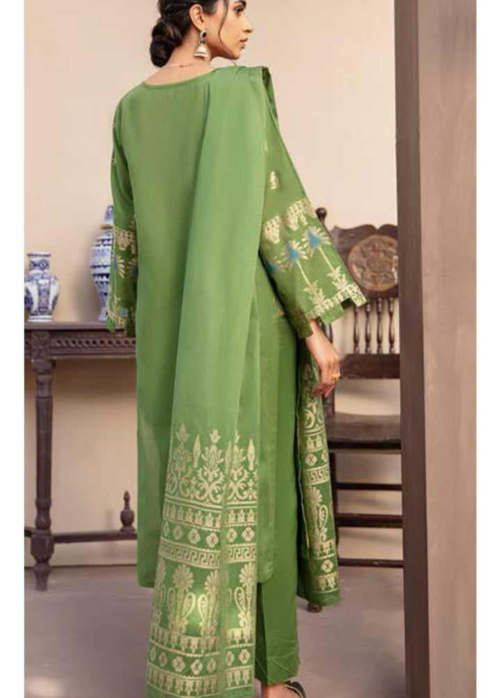 Darmiyaan by Orient Textile Embroidered Jacquard Suits Unstitched 3 Piece OT21FJ NRDS-259-Green - Festive Collection