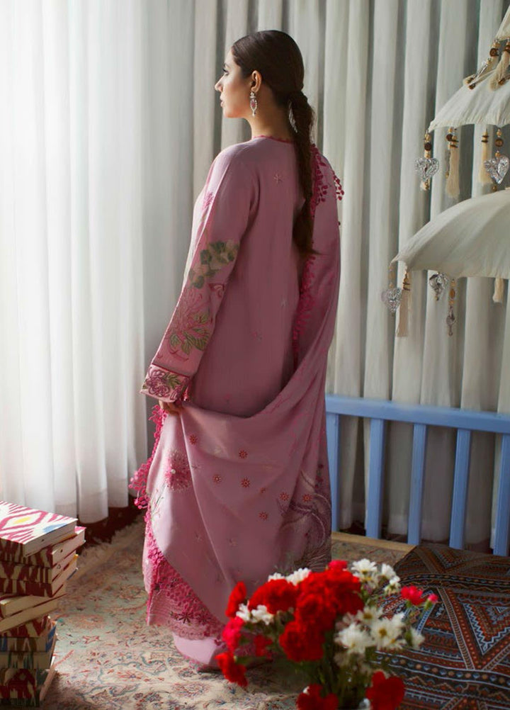 Elan Embroidered Lawn Suits Unstitched 3 Piece EL21OR EL21-06-A Aergul - Summer Collection