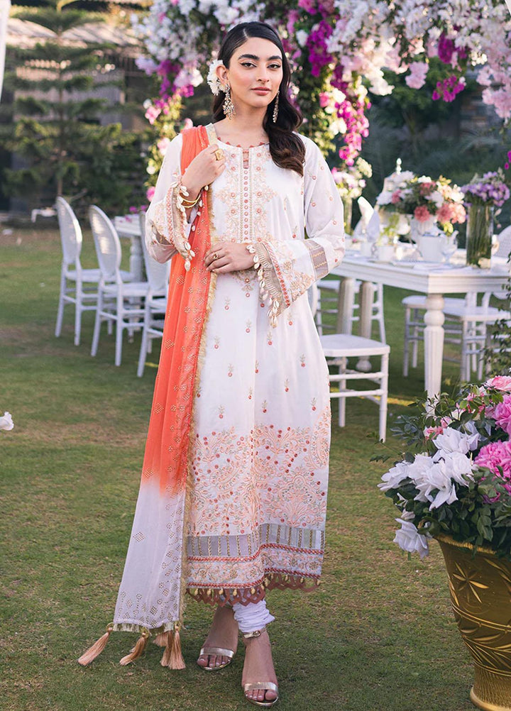 Oznur Mukesh By Salitex Embroidered Lawn Suits Unstitched 3 Piece ST23O WK-01089AUT - Festive Collection