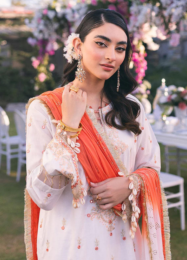 Oznur Mukesh By Salitex Embroidered Lawn Suits Unstitched 3 Piece ST23O WK-01089AUT - Festive Collection