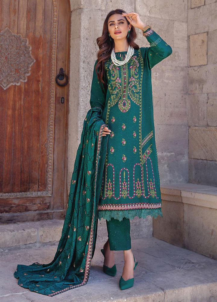 Panache By Puri Fabrics Embroidered  Suits Unstitched 3 Piece PF22W 01 - Winter Collection