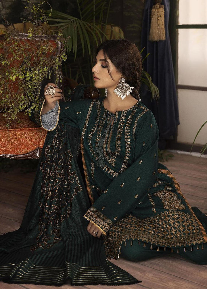 Panchii Ghar By Puri Fabrics Embroidered Leather Peach Suits Unstitched 3 Piece PCH22PG 03 - Winter Collection