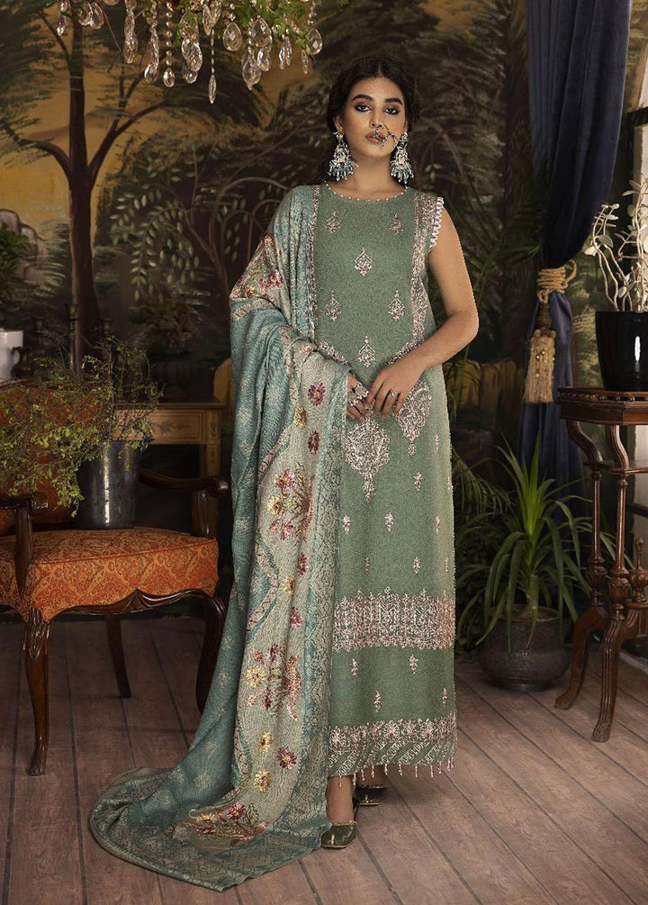 Panchii Ghar By Puri Fabrics Embroidered Leather Peach Suits Unstitched 3 Piece PCH22PG 05 - Winter Collection