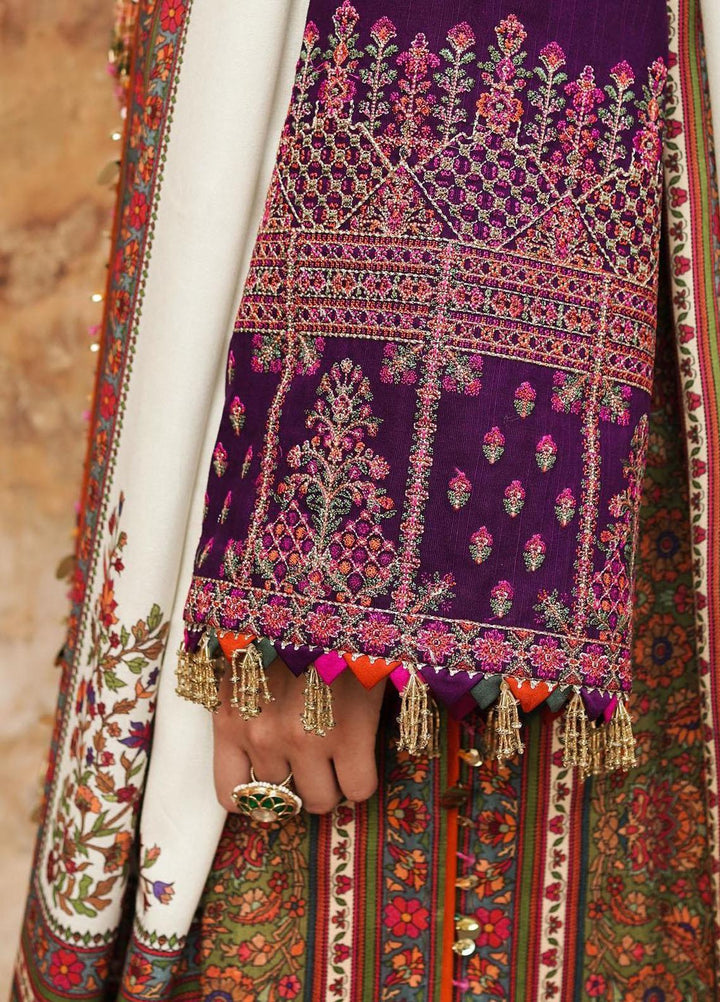 Phoolan Devi by Hussain Rehar Embroidered  Suits Unstitched 3 Piece HRR22PD Bahare - Winter Collection