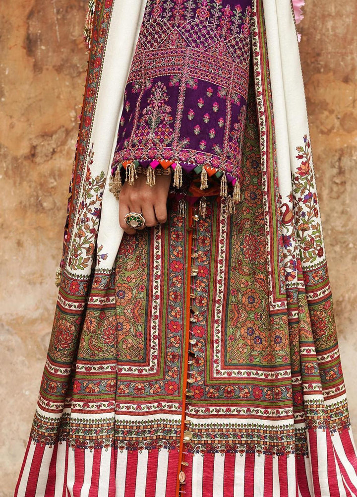 Phoolan Devi by Hussain Rehar Embroidered  Suits Unstitched 3 Piece HRR22PD Bahare - Winter Collection