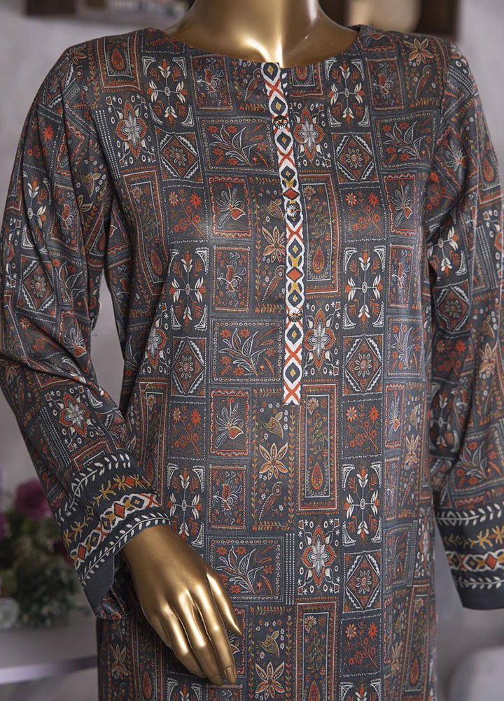 Platinuim Print by HZ Textiles Digital Printed Lawn Suits Unstitched 3 Piece HZ25PDP PPC-408 - Summer Collection