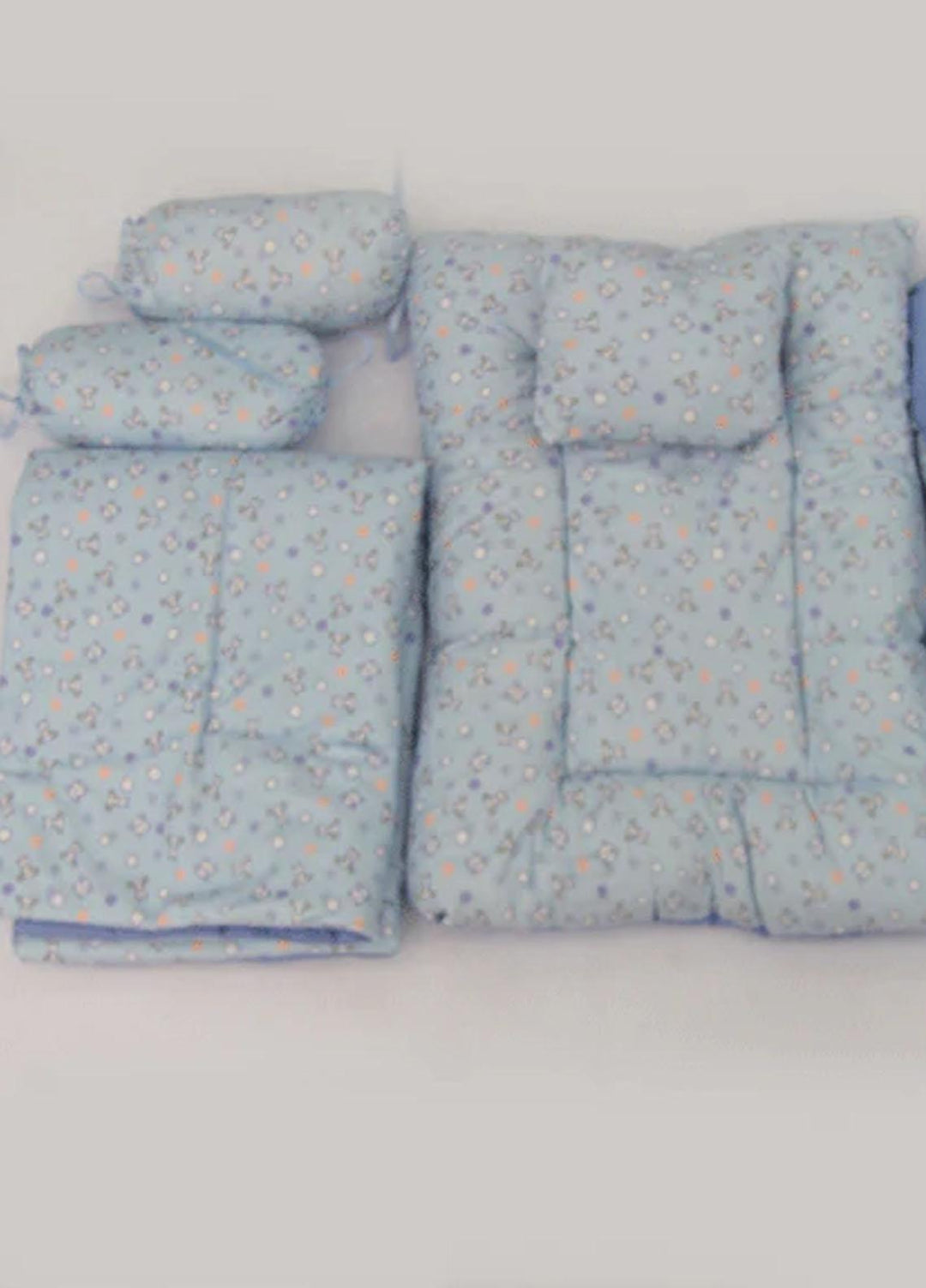 Plush Mink    Mom's Hug 7pcs Luxury Set Blue - Baby Product
