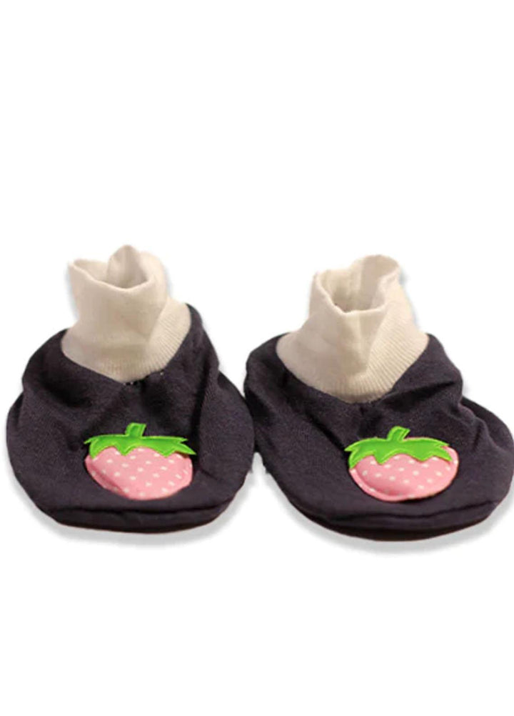 Plush Mink    Baby Socks Mom's Hug - Blue Strawberry - Baby Product