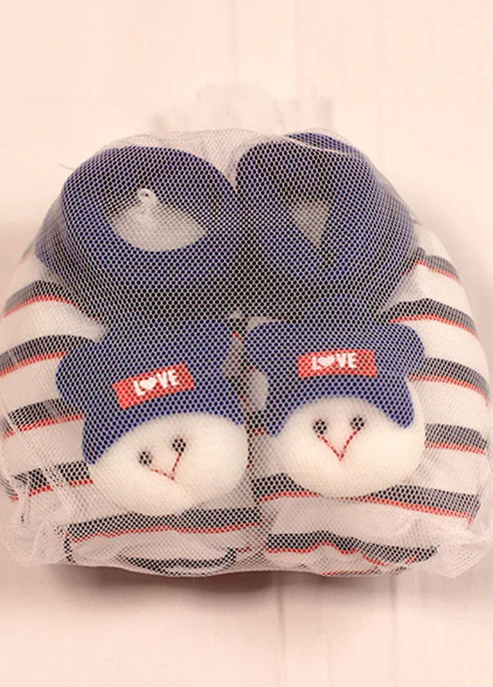 Plush Mink    Newborn Baby Socks- Navy - Baby Product