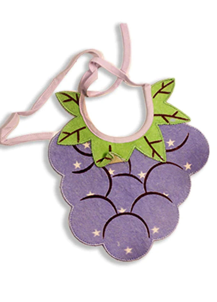 Plush Mink    Bibs for Baby- Grapes - Baby Product