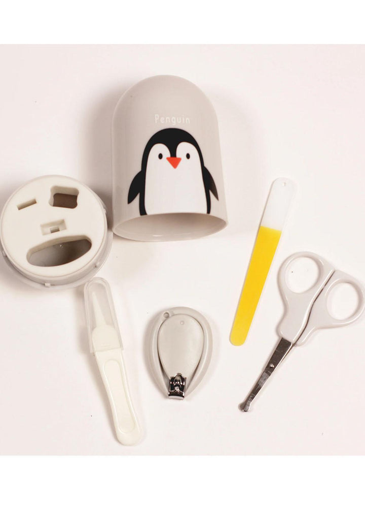 Plush Mink    Manicure Set For Baby - Mom's Hug - Grey - Baby Product
