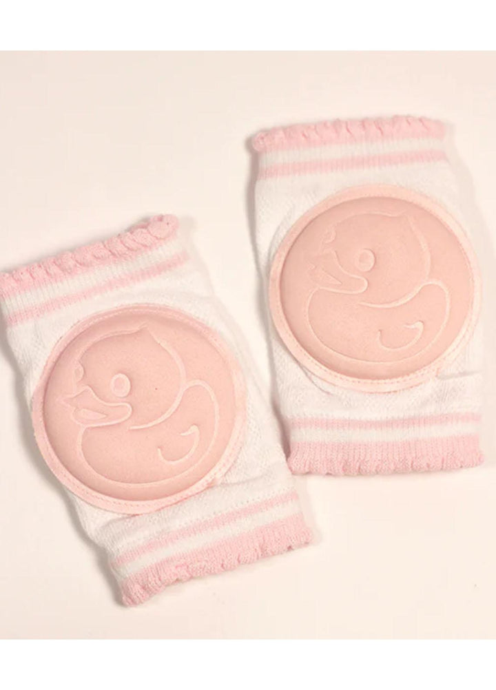 Plush Mink    Kneepads for Babies - Mom's Hug - Pink - Baby Product